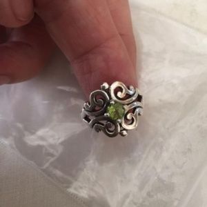 Peridot August birthstone Women's ring